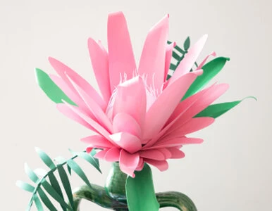 ranuncolo origami fiore di carta bomboniera, segnaposto