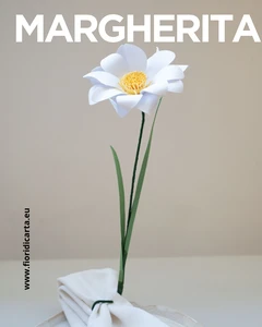 margherita fiore di carta artigianale