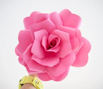 ranuncolo origami fiore di carta bomboniera, segnaposto